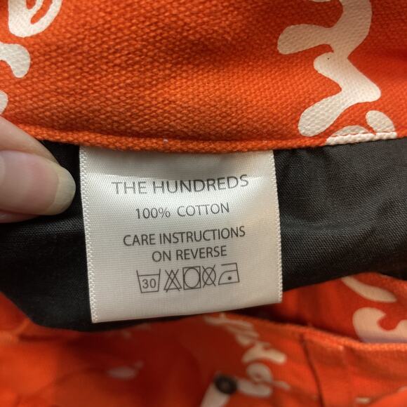 The Hundreds x A Clockwork Orange Jeans Mens 34 Denim Skater Carpenter Cargo NWT - Picture 5 of 11